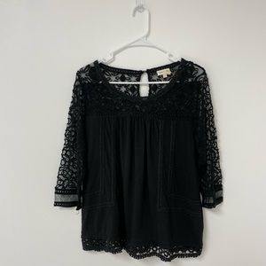Anthropologie Lace Top